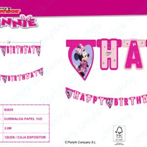 H.B.GUIRNALDA PAPEL FSC 2M  MINNIE JUNIOR  NEXT GENERATION