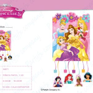PINATA PAPEL FSC DE PRINCESA LIVE YOUR STORY