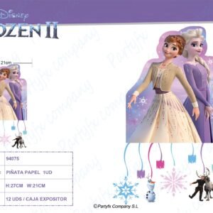PINATA DE PAPEL FROZEN II WIND SPIRIT