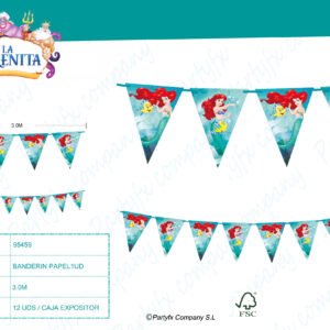 BANDERIN PAPEL DE ARIEL CORIOUS 1UD