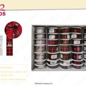 EXPO/DR - 35 BOBINE NASTRO TUO
MM 15 MT 2,5
MM 25 MT 2
MM 38 MT 1,8