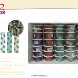 EXPO/DR - 35 BOBINE NASTRO TUO
MM 15 MT 2,5
MM 25 MT 2
MM 38 MT 1,8