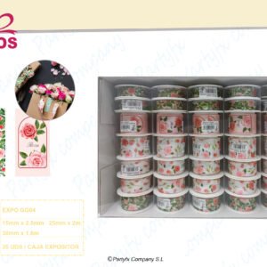 EXPO/GG - 35 BOBINE NASTRO TUO
MM 15 MT 2,5
MM 25 MT 2
MM 38 MT 1,8