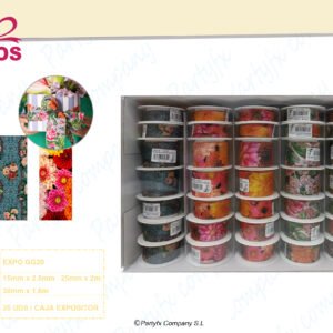 EXPO/GG - 35 BOBINE NASTRO TUO
MM 15 MT 2,5
MM 25 MT 2
MM 38 MT 1,8