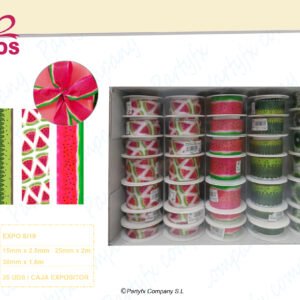 EXPO/SI - 35 BOBINE NASTRO TUO
MM 15 MT 2,5
MM 25 MT 2
MM 38 MT 1,8