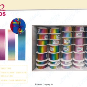 EXPO/TR - 35 BOBINE NASTRO TUO
MM 15 MT 2,5
MM 25 MT 2
MM 38 MT 1,8