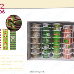 EXPO/TR - 35 BOBINE NASTRO TUO
MM 15 MT 2,5
MM 25 MT 2
MM 38 MT 1,8