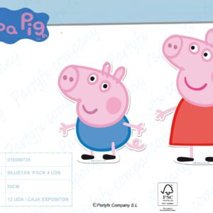 SILUETAS 30CM PEPPA PIG