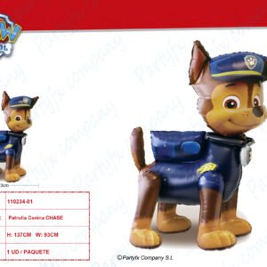 AirWalker Paw Patrol Chase Globo foil 93 x 137 cm