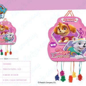 PI?ATA PERFIL PATRULLA CANINA GIRLS  33cm *46cm