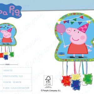 PI?ATA SILUETA PEPPA PIG 45cm*65cm