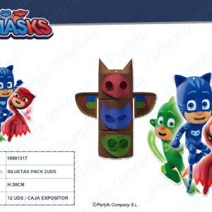 SILUETAS 30CM PJ MASKS PK-2UDS