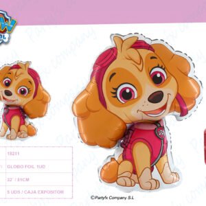 GLOBO FOIL 3T 1 MT. SKYE PATRULLA CANiMA