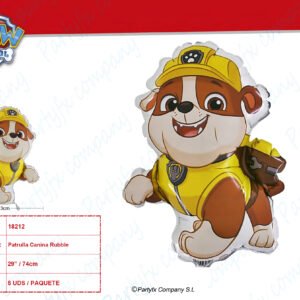 Foil Balloon shaped 29“ /74cm Rubble Patrulla Canina