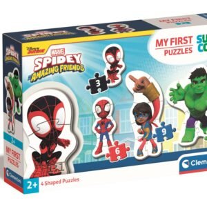 MY FIRST PUZZLES 3-6-9-12 SPIDEY MARVEL