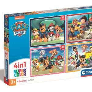 4IN1 PUZZLE PAW PATROL