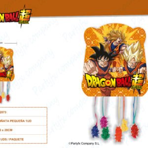 PINATA PEQUENA 28 x 33 cm DE DRAGON BALL
