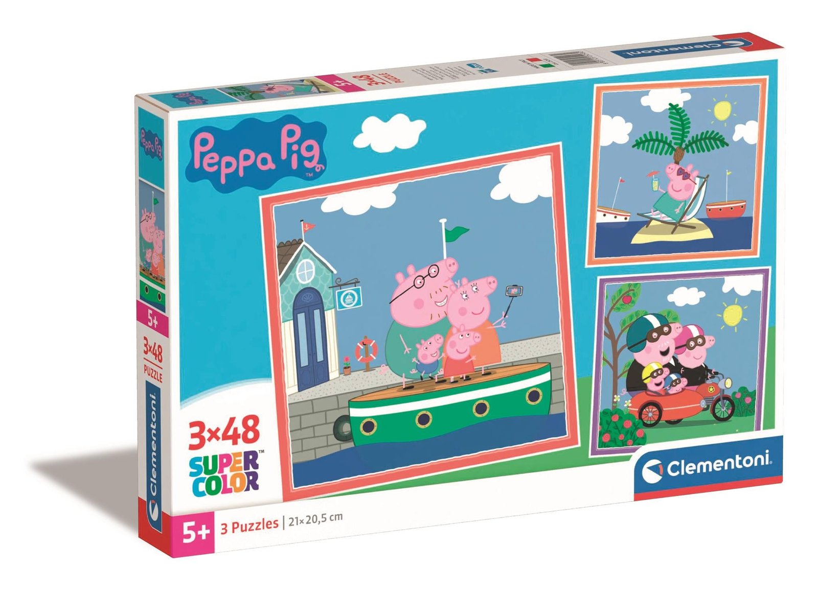 PZL 3X48 SQUARE PEPPA PIG