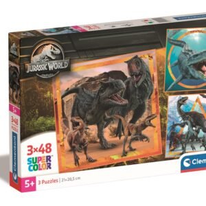 PZL 3X48 SQUARE JURASSIC WORLD