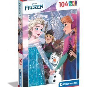 PUZZLE 104 PZAS FROZEN SUPER COLOR