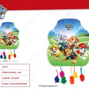 PINATA MEDIANA 33x46 CM. PATRULLA CANINA