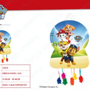 PINATA PAPEL 65X46CM PATRULLA CANINA