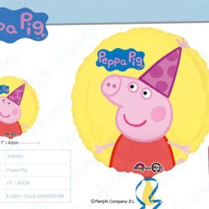 "Peppa Pig" GLOBO FOILround   43cm