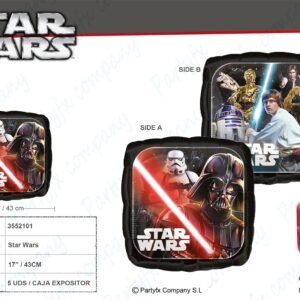 "Star Wars Classic" GLOBO FOILSquare 43cm