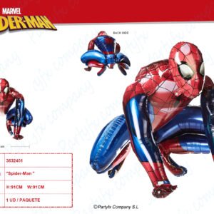 AirWalker "Spider-Man" Globo foil  91x91cm