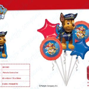 Paquete "Paw Patrol 2018" 5 Globo foil