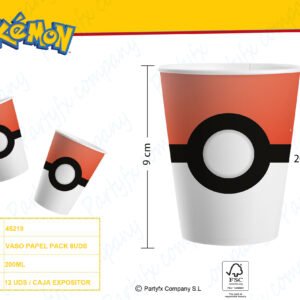 VASO PAPEL 200ML FSC DE FUNNY GO PACK 8UDS