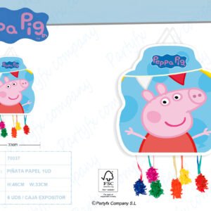 PINATA MEDIANA 33x46 CM. PEPPA PIG