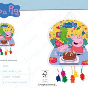 PINATA GRANDE 46x65 CM. PEPPA PIG