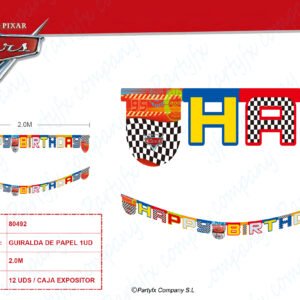 GUIRNALDA DE CARS RACER