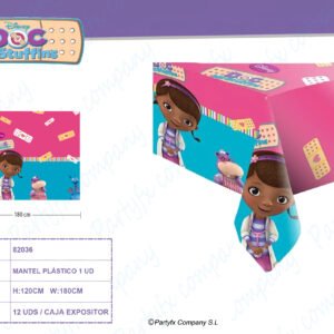 MANTEL DE PLASTICO DOC MC STUFFIN