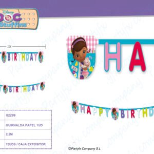 GUIRNALDA HAPPY BIRTHDAY DOC MCSTUFFINS