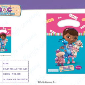BOLSA DE REGALO DOC MVSTUFFINS  PK-8UDS