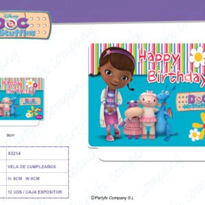 DECOR CANDLE DOC MCSTUFFINS