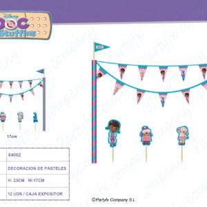 KIT DE DECORACION DE PASTELES  DOC MC SUFFING