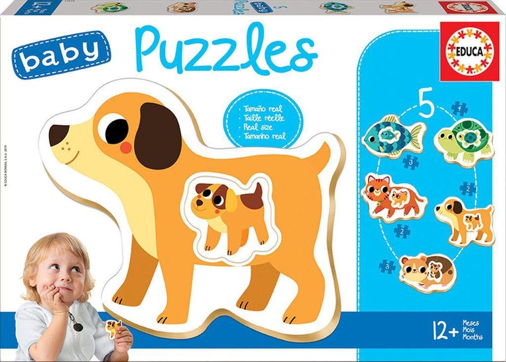 PUZZLE E ANIMALES + 12M