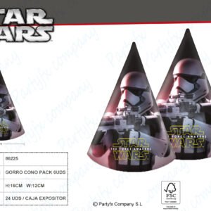 GORROS DE STAR WARS THE FORCE AWAKENS PK-6UDS