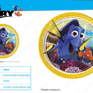 PLATOS DE PAPEL 23CM PK-8UDS