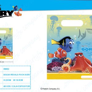 BOLSA DE REGALO FINDING DORY PK-8UDS