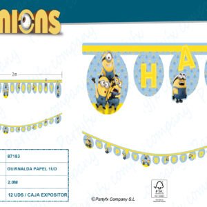 GUIRNALDA DE LOVELY MINIONS