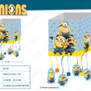 PINATA DE LOVELY MINIONS