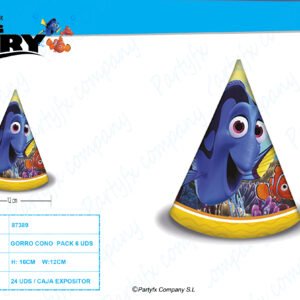 GORROS DE FINDING DORY PK-6UDS