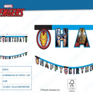 GUIRNALDA DE MIGHTY AVENGERS