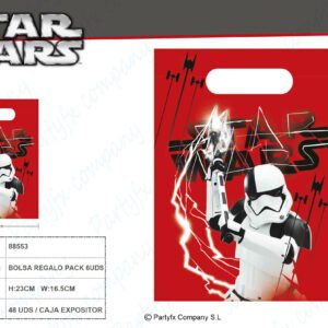 BOLSA DE REGALO STAR WARS PK-6UDS