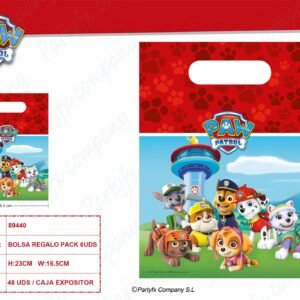 BOLSA DE REGALO PAW PATROL READY FOR ACTION   PK-6UDS