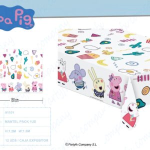 MANTEL PLASTICO DE PEPPA PIG NEXT GENERATION
